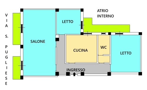 Appartamento Centrale IV Piano con Ascensore, Locale Deposito e Box Auto