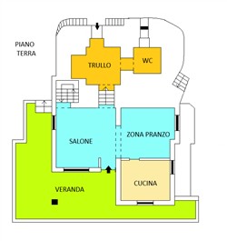 Villa Panoramica In Buone Condizioni Con Trullo Comunicante.